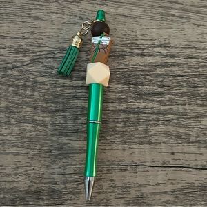 Beaded Coffee Pen